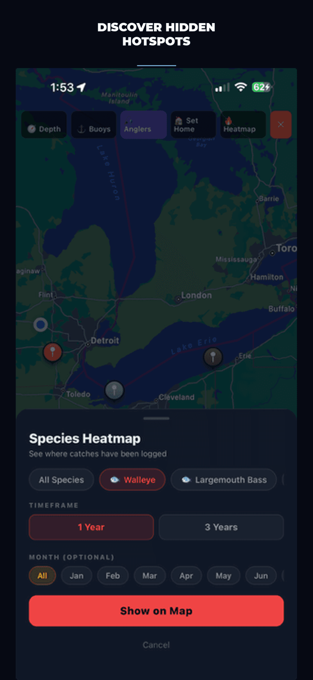 Species Heatmap